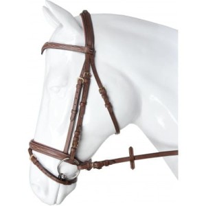 Ogłowie skórzane VERDI 24 h Full