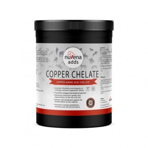 NuVena - Copper Chelate 550g - miedź dla koni, chelat aminokwasowy 