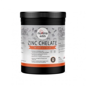 NuVena - Zinc Chelate 550g - cynk dla koni, chelat aminokwasowy 