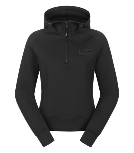 Czarna damska bluza z kapturem.png