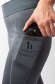 Horze Maia Legginsy jeździeckie z pełnym lejem z kieszenią na telefon komórkowy