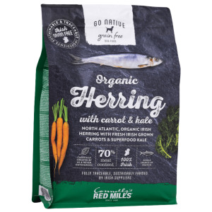 Karma sucha dla psa Go Native organiczny śledź z marchewką i jarmużem 12 kg