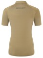 Koszulka jezdziecka polo na zamek z kołnierzykiem.