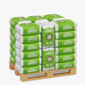 Jopack Horse Dinner paleta 12 sztuk - wysyłka gratis - sianokiszonka premium dla koni, bezpyłowa