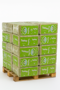 Jopack Top Hay 18 kg paleta 18 sztuk – siano łąkowe premium dla koni, bezpyłowe