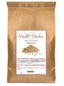 Vital Herbs Relax’Mag – magnez dla koni nerwowych i w treningu 1 kg